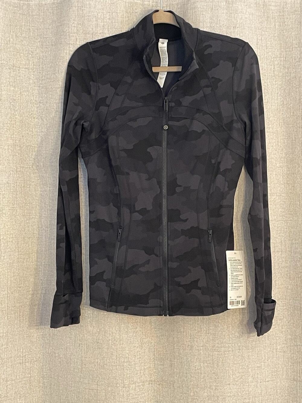 LULULEMON DEFINE Cropped Jacket Nulu Size 10 NWOT